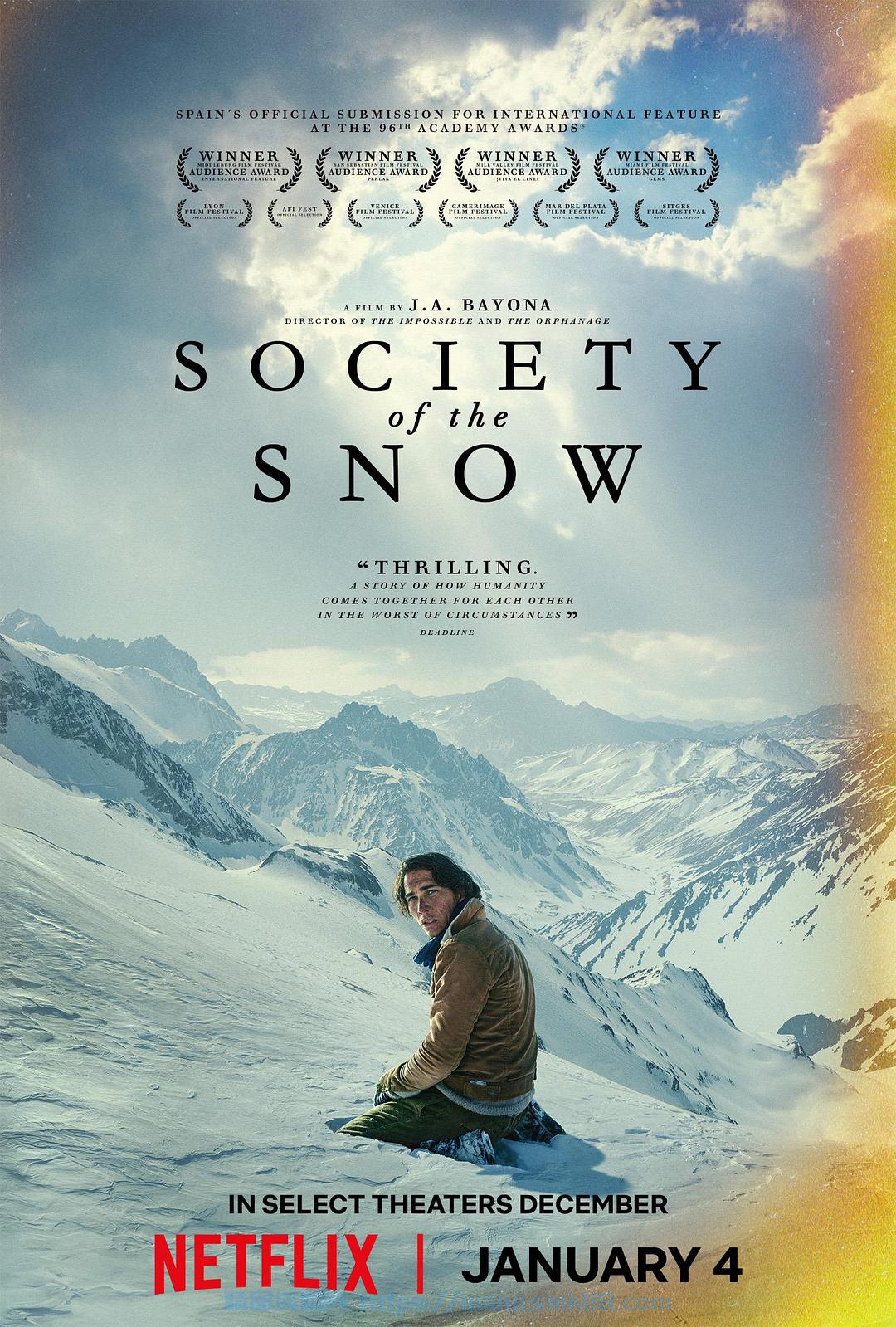 [影视] 绝境盟约 WEB-DL版下载/绝地盟约(港 / 台) / 雪下百态 / Society of the Snow 2023 La sociedad de la nieve 15.46G
